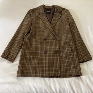 Madewell Caldwell Double Breasted blazer
